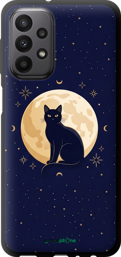 TPU чехол Cute Cat Celestial/Witchy для Samsung Galaxy A23 A235F - 6787b-2587 изображение 