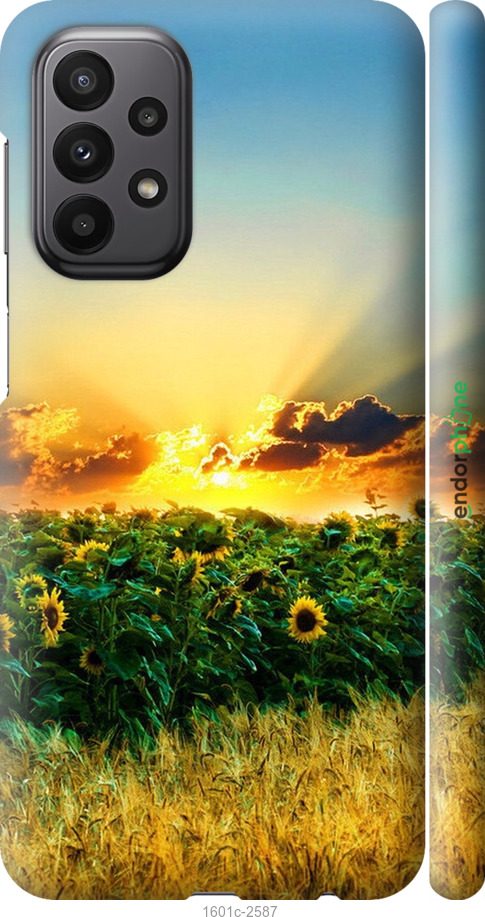 

3D пластиковий матовий чохол "Україна" для Samsung Galaxy A23 A235F