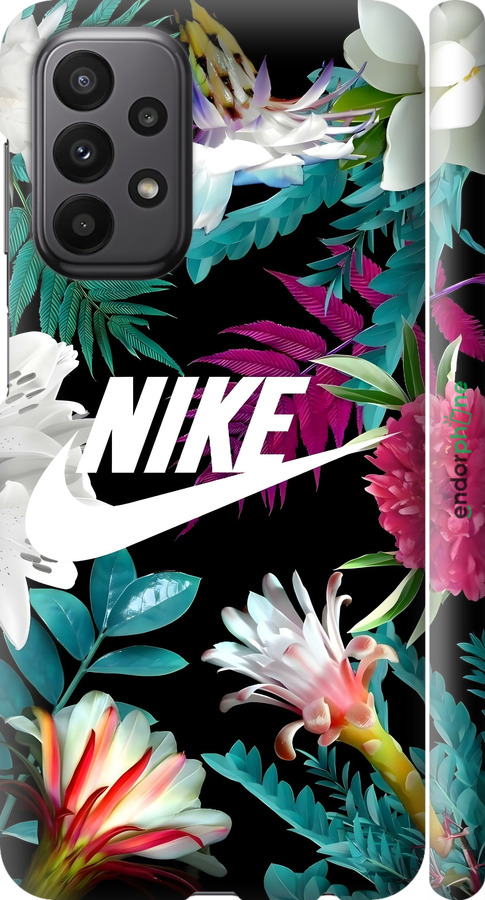 3D пластиковый матовый чехол Nike для Samsung Galaxy A23 A235F - 6378m-2587 изображение 