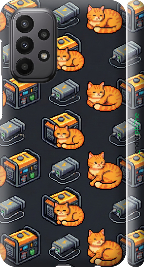 3D пластиковый матовый чехол Autonomous Zone для Samsung Galaxy A23 A235F - 6771m-2587 изображение 