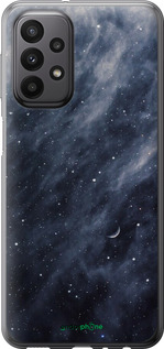 Силиконовый чехол Голубые облака, Голубая луна для Samsung Galaxy A23 A235F - 6398u-2587 изображение 