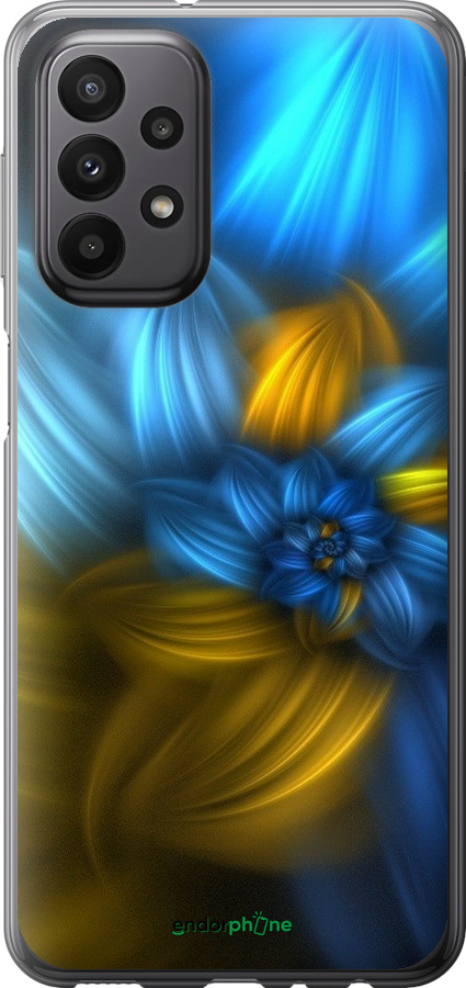 

Силіконовий чохол "Візерунок 46" для Samsung Galaxy A23 A235F, Синій