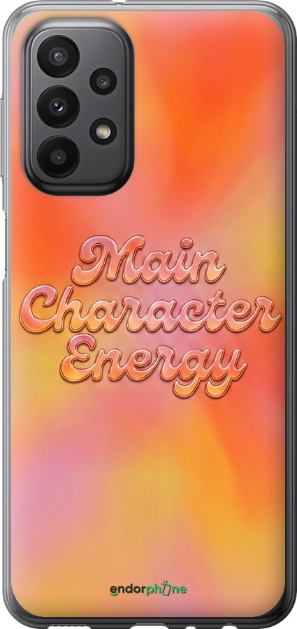 Силиконовый чехол Aura Gradient Main Character Energy Aesthetic Y2K для Samsung Galaxy A23 A235F - 6783u-2587 изображение 