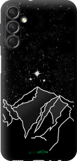TPU чехол Минималистический горный пейзаж для Samsung Galaxy A24 A245F - 6438b-3020 изображение 