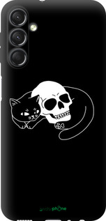 TPU чехол Із зображенням кота та черепа для Samsung Galaxy A24 A245F - 6491b-3020 изображение 