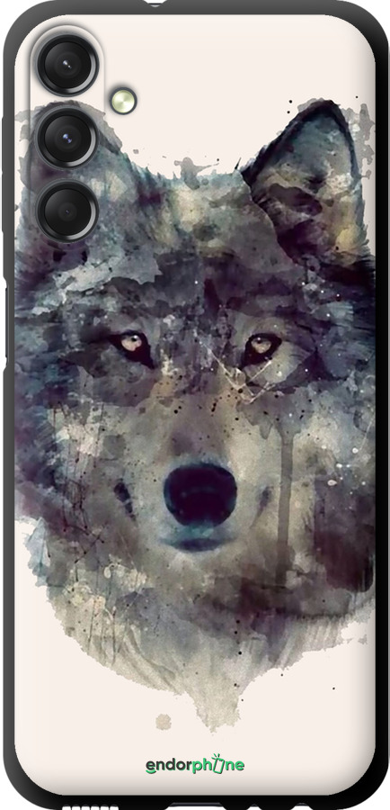 TPU чехол Волк-арт для Samsung Galaxy A24 A245F - 4163b-3020 изображение 