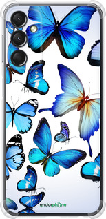 Силіконовий протиударний с посиленими кутами чехол Метелики для Samsung Galaxy A24 A245F - 6023sp-3020 изображение 