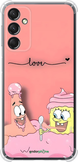 Силикон с усиленными углами чехол Спанч Боб для Samsung Galaxy A24 A245F - 6282sp-3020 изображение 