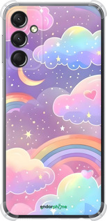 Силикон с усиленными углами чехол Облака и радуга для Samsung Galaxy A24 A245F - 6312sp-3020 изображение 