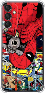 Силикон с усиленными углами чехол Человек паук 2 для Samsung Galaxy A24 A245F - 6333sp-3020 изображение 