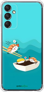 Силіконовий протиударний с посиленими кутами чехол Суші для Samsung Galaxy A24 A245F - 6354sp-3020 изображение 