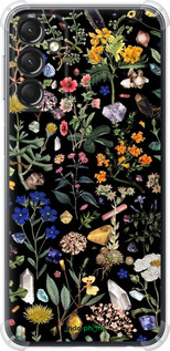 Силикон с усиленными углами чехол С цветами для Samsung Galaxy A24 A245F - 6422sp-3020 изображение 