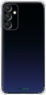 Силикон с усиленными углами чехол Градиент в тёмно - синем стиле для Samsung Galaxy A24 A245F - 6542sp-3020 изображение 