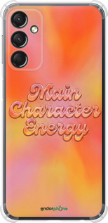 Силикон с усиленными углами чехол Aura Gradient Main Character Energy Aesthetic Y2K для Samsung Galaxy A24 A245F - 6783sp-3020 изображение 