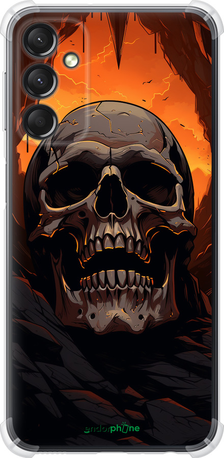 Силіконовий протиударний с посиленими кутами чехол Черв пещері для Samsung Galaxy A24 A245F - 5959sp-3020 изображение 