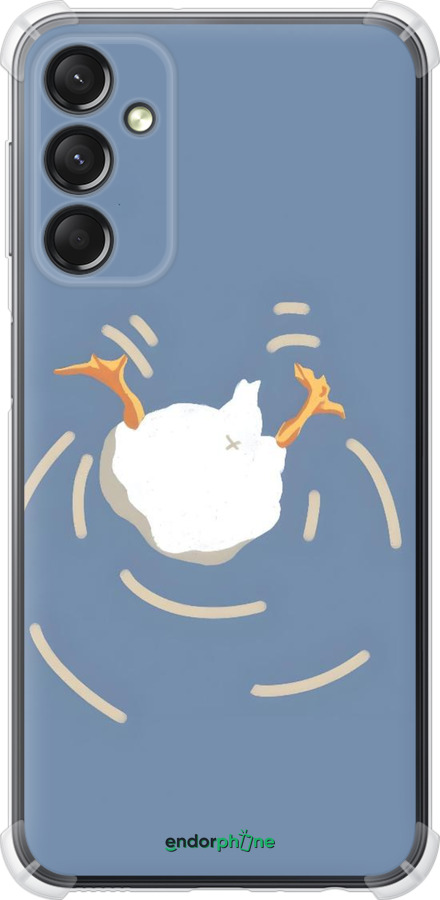 Силикон с усиленными углами чехол Гусь ныряет для Samsung Galaxy A24 A245F - 6275sp-3020 изображение 