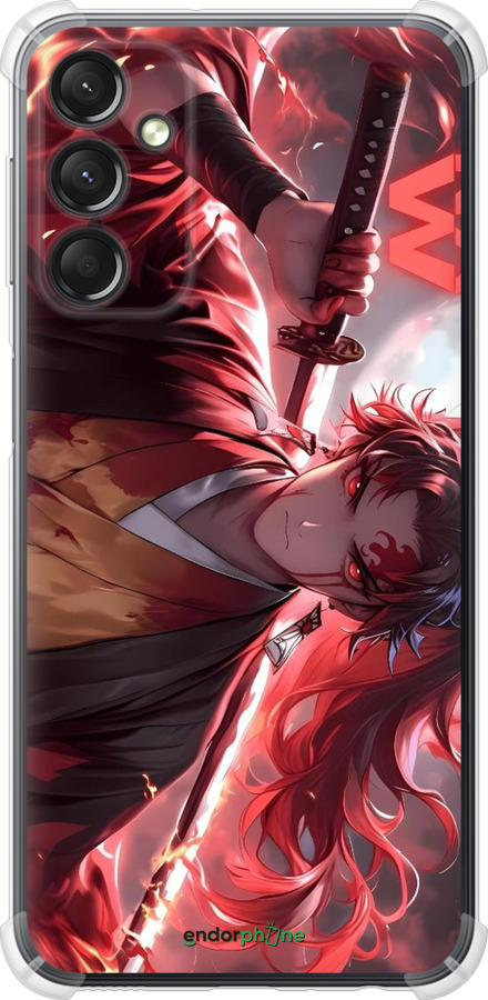 Силикон с усиленными углами чехол Аниме воин для Samsung Galaxy A24 A245F - 6281sp-3020 изображение 