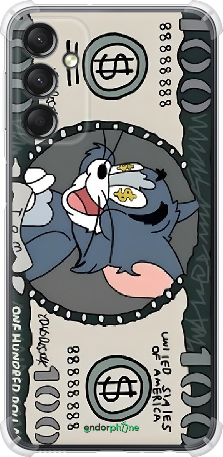 Силикон с усиленными углами чехол Том и джерри для Samsung Galaxy A24 A245F - 6291sp-3020 изображение 