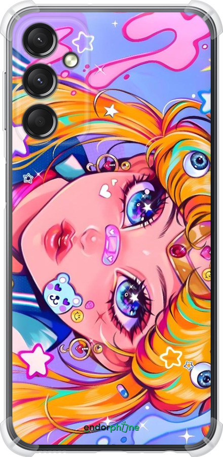 Силіконовий протиударний с посиленими кутами чехол Сейлор Мун 4 для Samsung Galaxy A24 A245F - 6353sp-3020 изображение 