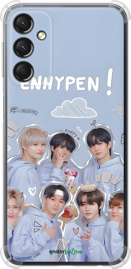 Силикон с усиленными углами чехол Энхайпен для Samsung Galaxy A24 A245F - 6362sp-3020 изображение 