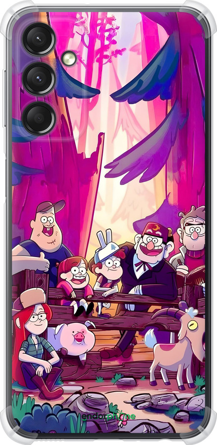 Силіконовий протиударний с посиленими кутами чехол Гравити Фолз для Samsung Galaxy A24 A245F - 6365sp-3020 изображение 