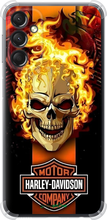 Силикон с усиленными углами чехол Харлей девидсон для Samsung Galaxy A24 A245F - 6370sp-3020 изображение 