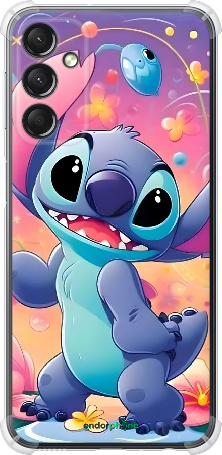 Силикон с усиленными углами чехол Стич 2 для Samsung Galaxy A24 A245F - 6371sp-3020 изображение 
