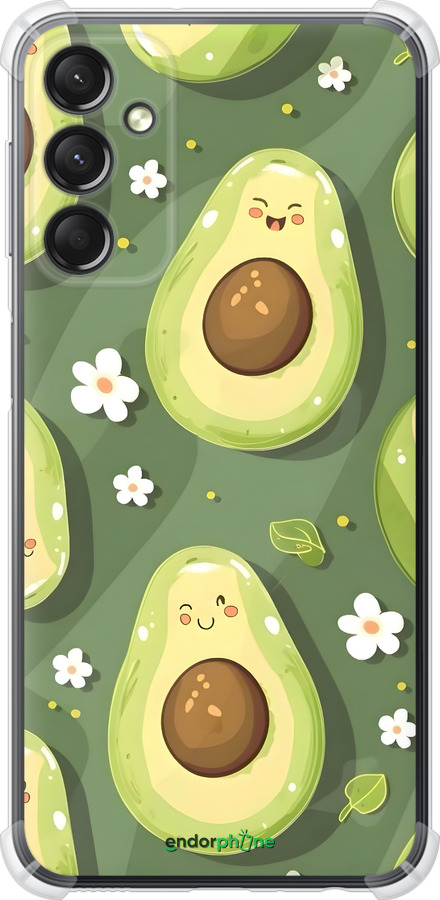 Силикон с усиленными углами чехол Авокадо для Samsung Galaxy A24 A245F - 6380sp-3020 изображение 