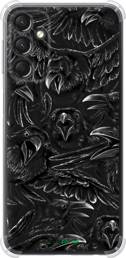 Силикон с усиленными углами чехол Воронья ярость для Samsung Galaxy A24 A245F - 6474sp-3020 изображение 
