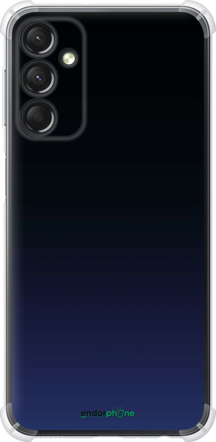 Силикон с усиленными углами чехол Градиент в тёмно - синем стиле для Samsung Galaxy A24 A245F - 6542sp-3020 изображение 