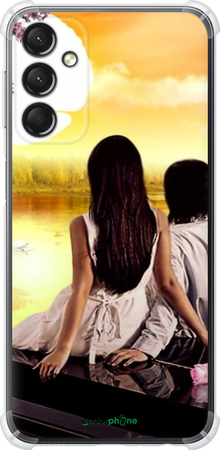 Силіконовий протиударний с посиленими кутами чехол Sunset для Samsung Galaxy A24 A245F - 6607sp-3020 изображение 