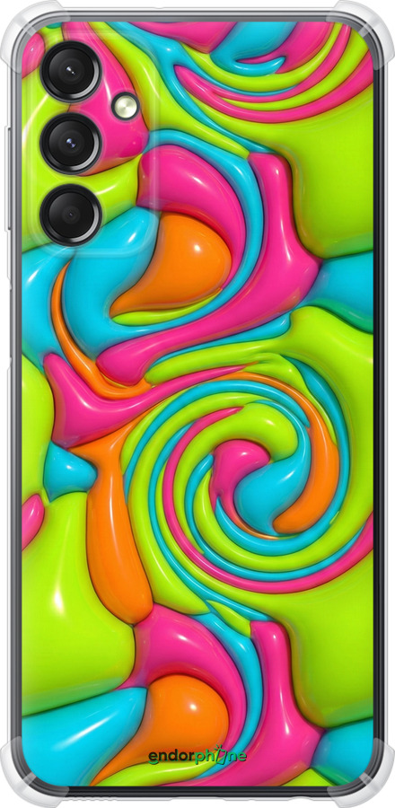 Силикон с усиленными углами чехол Y2K Jelly Dream для Samsung Galaxy A24 A245F - 6780sp-3020 изображение 