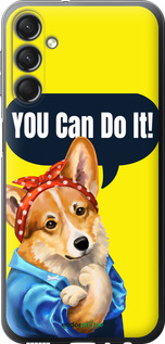 Силиконовый чехол чехол с корги You Can Do It для Samsung Galaxy A24 A245F - 6184u-3020 изображение 