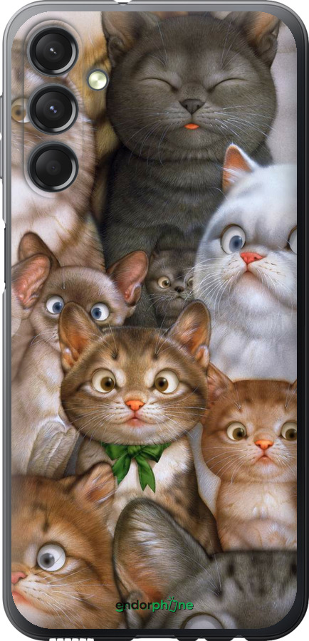 

Силіконовий чохол "Коти" для Samsung Galaxy A24 A245F