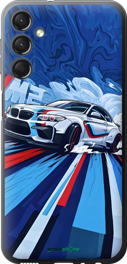 Силиконовый чехол БМВ для Samsung Galaxy A24 A245F - 6292u-3020 изображение 