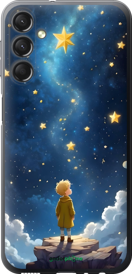 Силиконовый чехол Маленький принц для Samsung Galaxy A24 A245F - 6326u-3020 изображение 