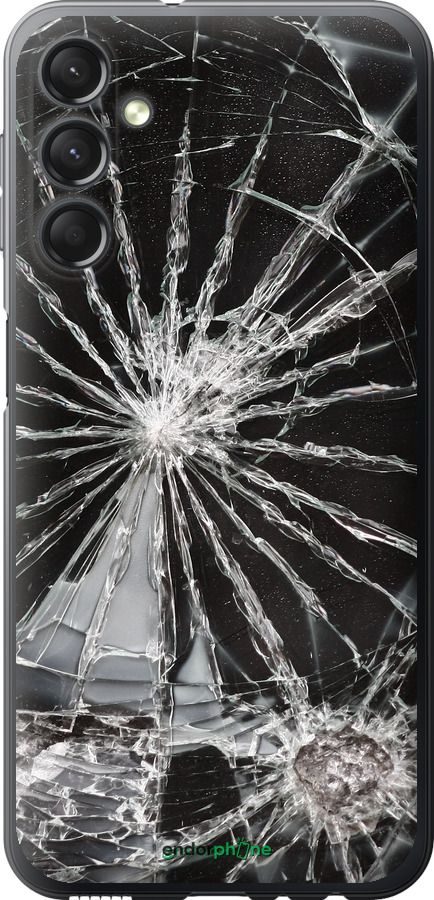 Силиконовый чехол Glass для Samsung Galaxy A24 A245F - 6608u-3020 изображение 