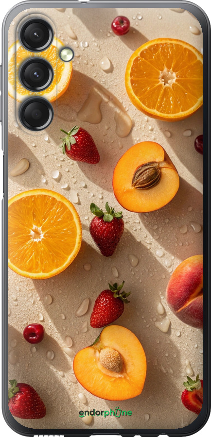 Силіконовий чехол Фрукти 3 для Samsung Galaxy A24 A245F - 6703u-3020 изображение 
