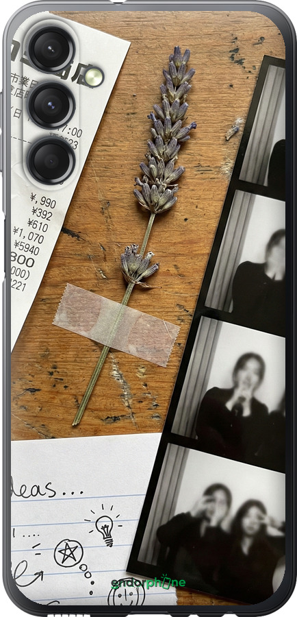 Силиконовый чехол Aesthetic Scrapbook Collage для Samsung Galaxy A24 A245F - 6773u-3020 изображение 