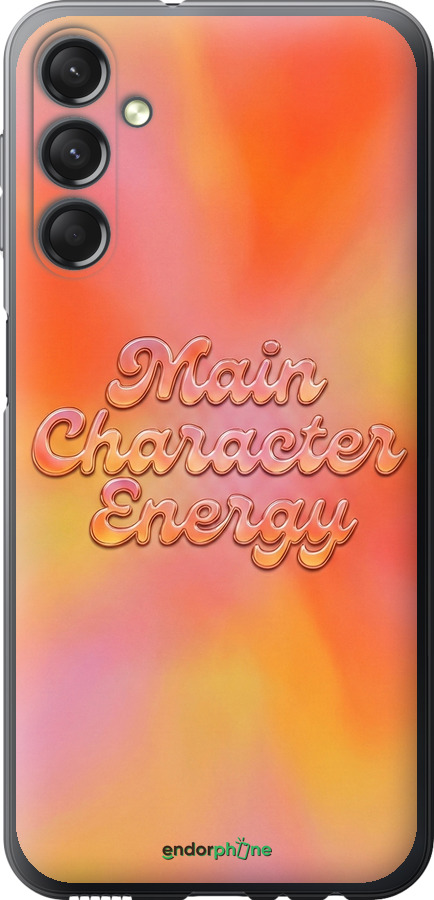 Силиконовый чехол Aura Gradient Main Character Energy Aesthetic Y2K для Samsung Galaxy A24 A245F - 6783u-3020 изображение 