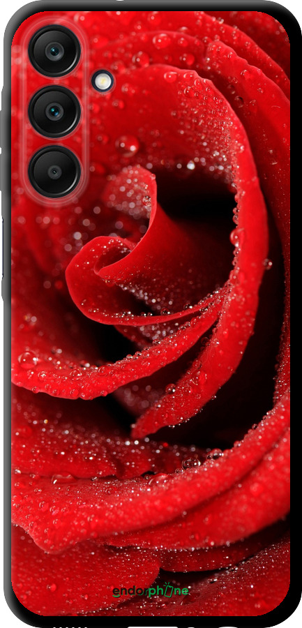 TPU чехол Червона троянда для Samsung Galaxy A25 5G - 529b-3495 изображение 