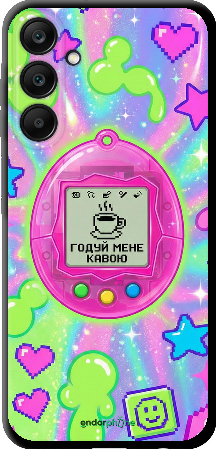 TPU чехол Y2K Aesthetic Retro Pet: Годуй мене кавою для Samsung Galaxy A25 5G - 6784b-3495 изображение 
