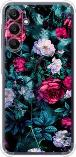 Силикон с усиленными углами чехол Сад и розы для Samsung Galaxy A25 5G - 6483sp-3495 изображение 