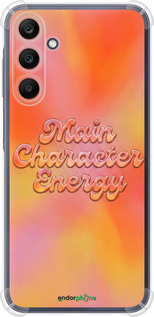 Силикон с усиленными углами чехол Aura Gradient Main Character Energy Aesthetic Y2K для Samsung Galaxy A25 5G - 6783sp-3495 изображение 