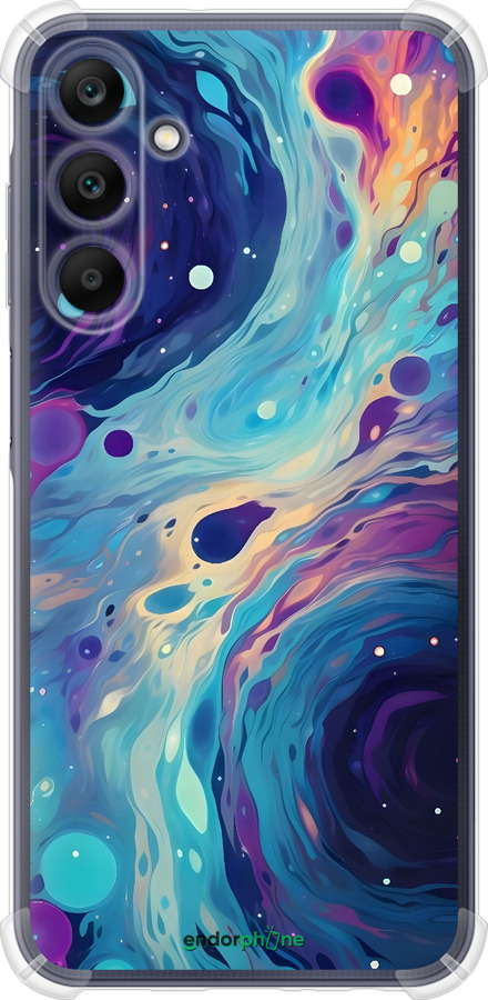 Силикон с усиленными углами чехол Арт акварель для Samsung Galaxy A25 5G - 6329sp-3495 изображение 