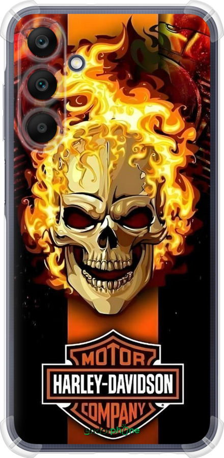 Силикон с усиленными углами чехол Харлей девидсон для Samsung Galaxy A25 5G - 6370sp-3495 изображение 