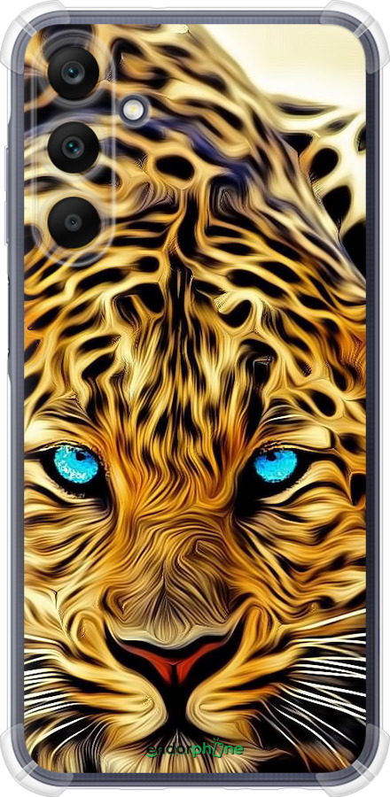 Силикон с усиленными углами чехол Леопард для Samsung Galaxy A25 5G - 6611sp-3495 изображение 