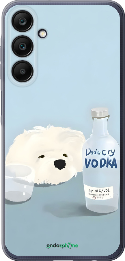Силіконовий чехол Пес водка для Samsung Galaxy A25 5G - 6368u-3495 изображение 