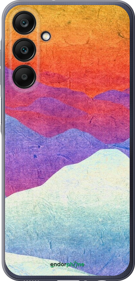 Силиконовый чехол Горный закат для Samsung Galaxy A25 5G - 6479u-3495 изображение 