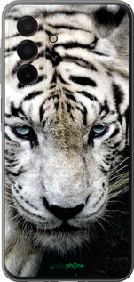 Силиконовый чехол Грустный белый тигр для Samsung Galaxy A26 - 106u-3881 изображение 